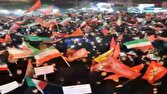 تجدید بیعت قمی ها در صد و سی و پنجمین شب ایستادگی و بصیرت+فیلم