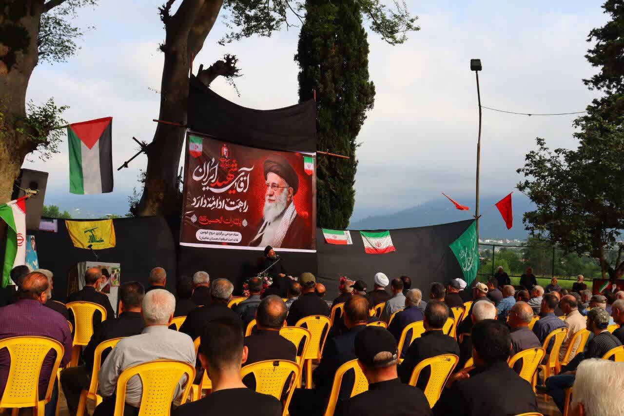 مراسم بزرگداشت آقای شهید ایران در امامزادگان ماچیان رودسر