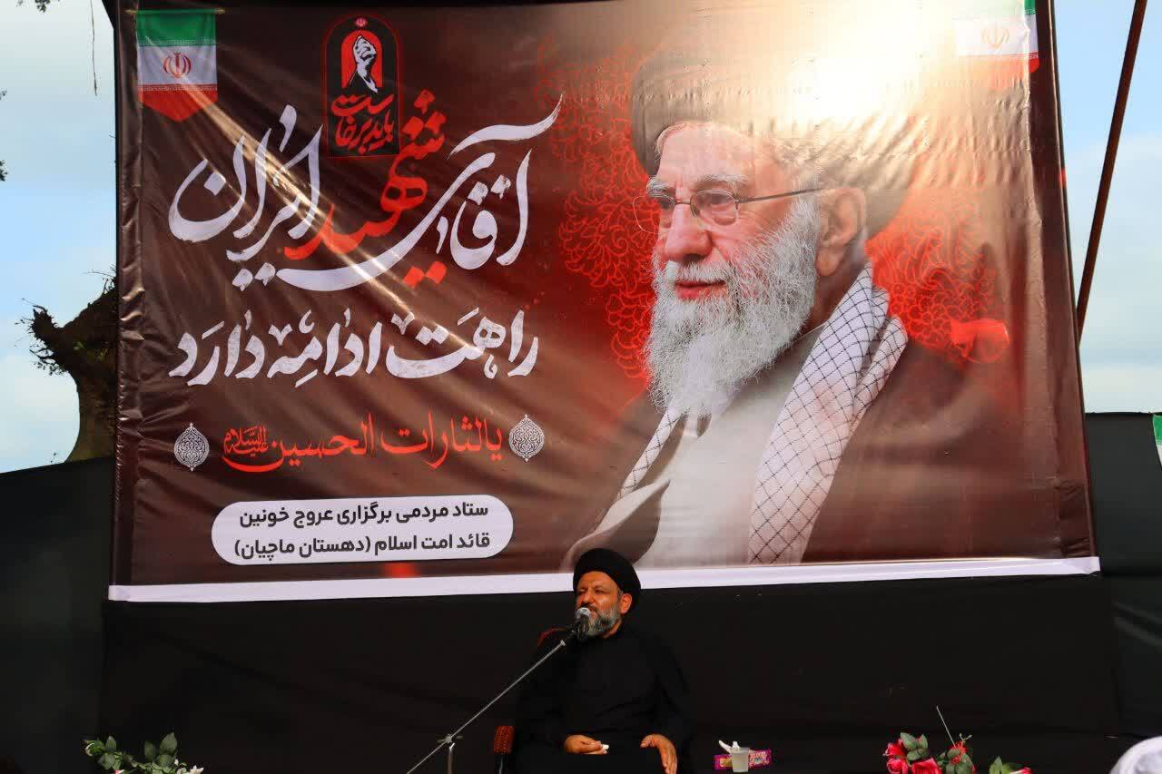 مراسم بزرگداشت آقای شهید ایران در امامزادگان ماچیان رودسر