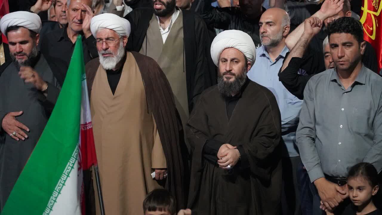حضور حماسی مردم انقلابی خوی در میدان مقاومت