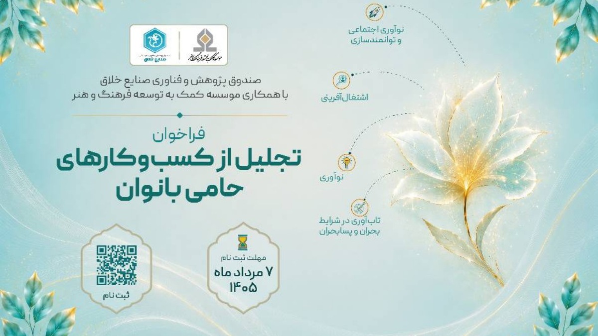 باشگاه خبرنگاران -فراخوان «تجلیل از کسب‌وکار‌های حامی بانوان» منتشر شد