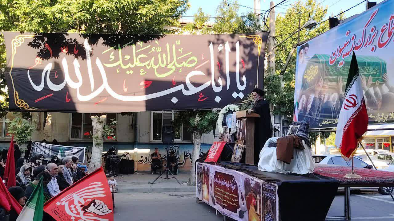 برگزاری اجتماع بزرگ زینبیون در سلماس + تصاویر