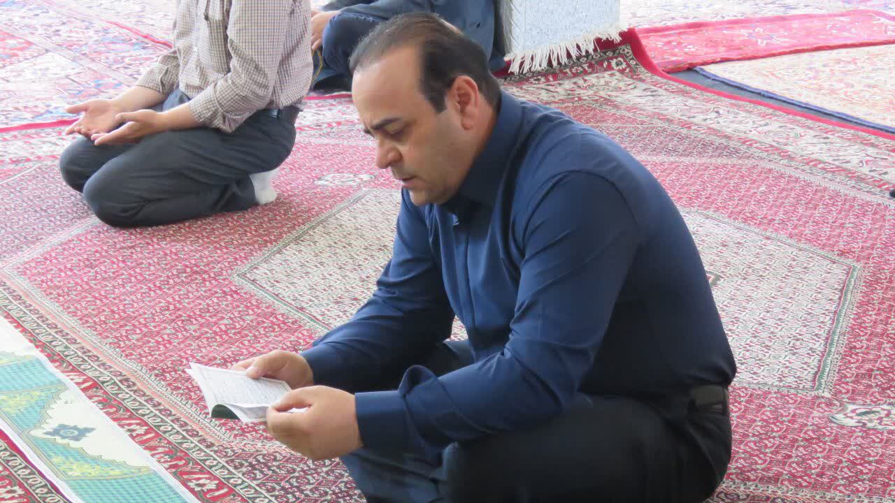 نمایی از خطبه&zwnj;های نمازجمعه در هریس