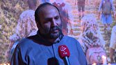 روایتی هنری از مظلومیت کودکان شهید در دل پل طبیعت