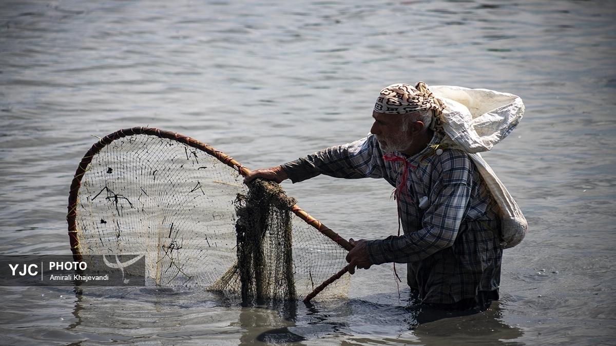 آیین سنتی قرق‌شکنی آب‌بندان روستای رمنت در بابل