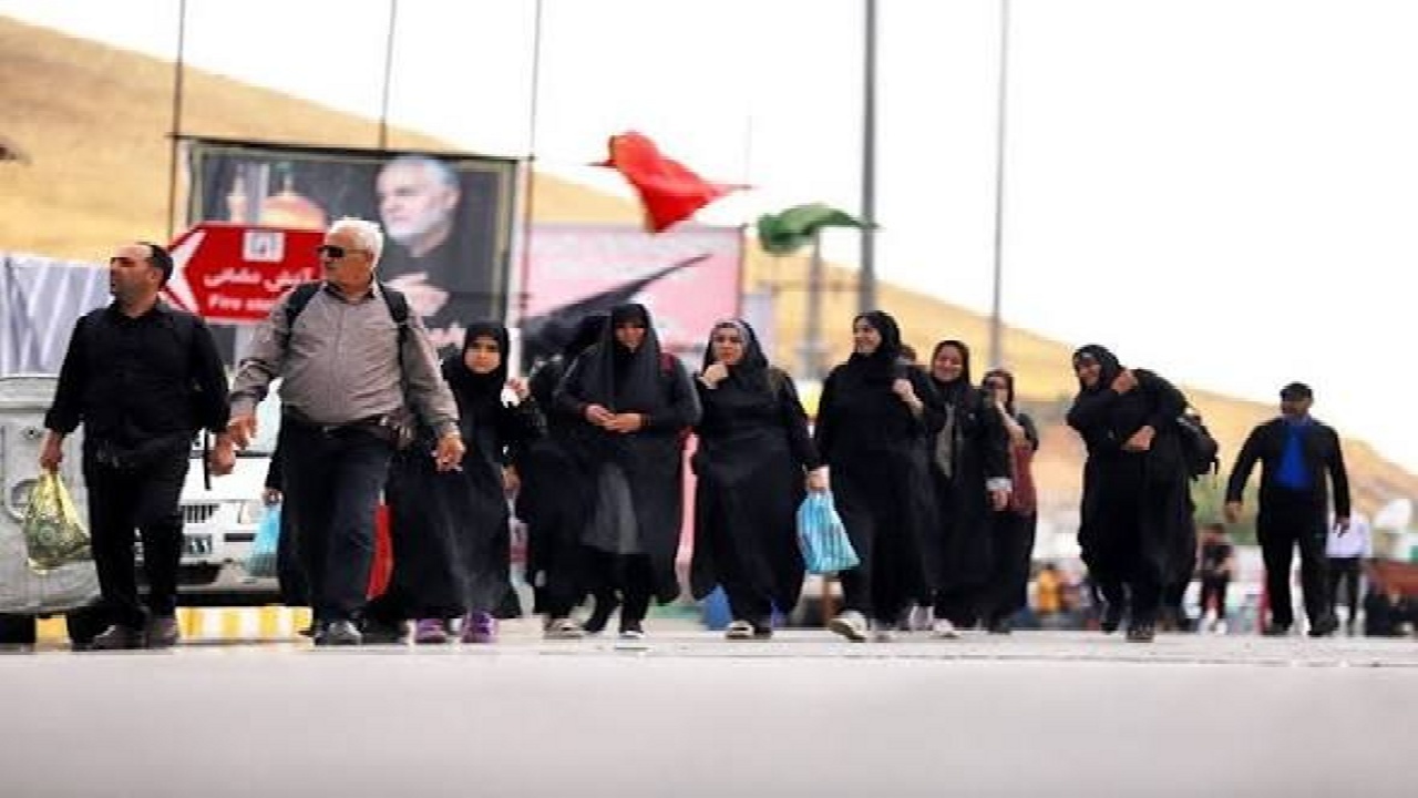 ثبت تردد نزدیک به ۷ هزار زائر اربعین از پایانه مرزی تمرچین طی دو روز گذشته/ تردد زائران روان و بدون مشکل است&nbsp;