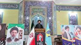 نمایی از خطبه‌های نمازجمعه در هریس + عکس
