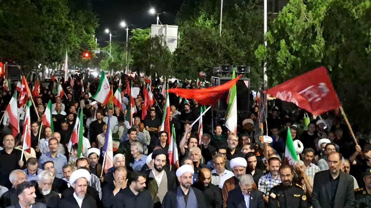 حماسه آفرینی مردم انقلابی خوی در میدان اقتدار و مقاومت