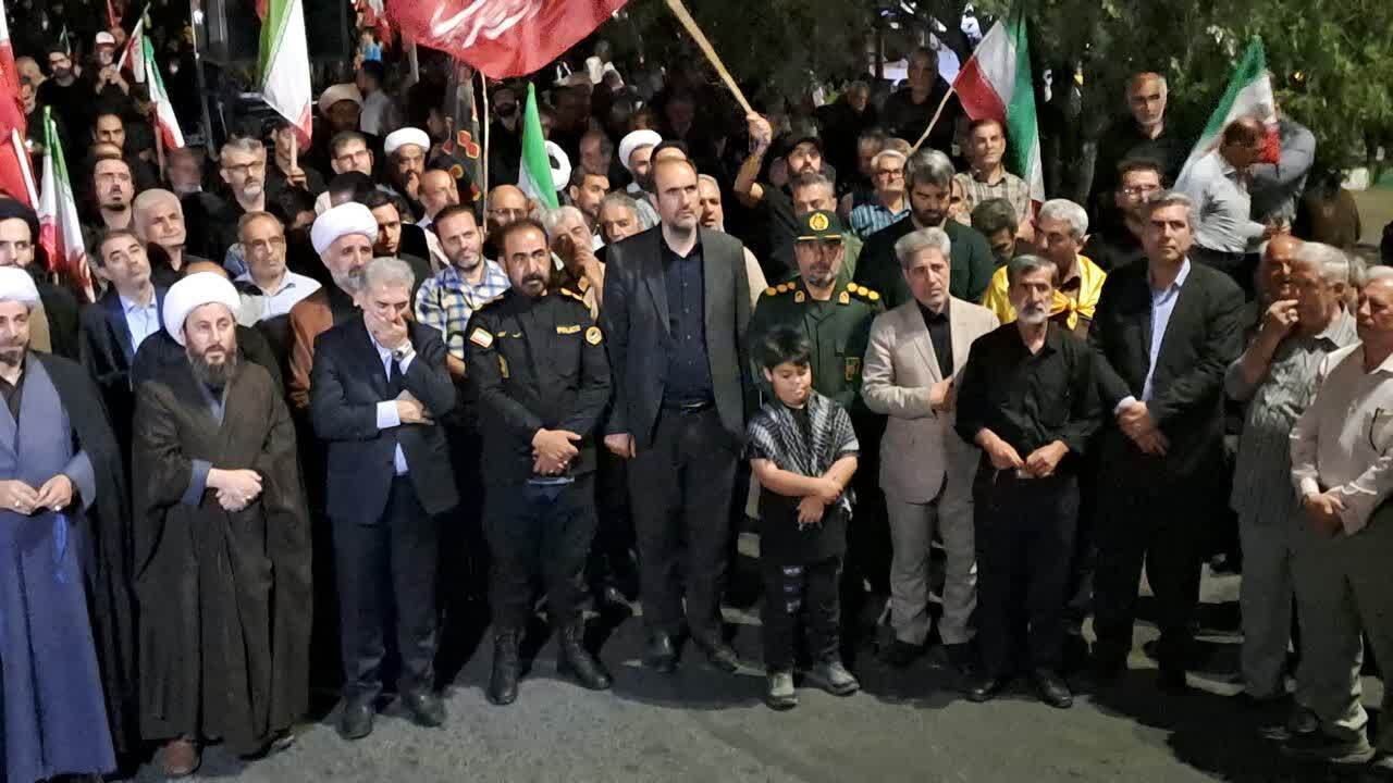 حماسه آفرینی مردم انقلابی خوی در میدان اقتدار و مقاومت