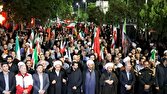 حماسه آفرینی مردم انقلابی خوی در میدان اقتدار و مقاومت + عکس