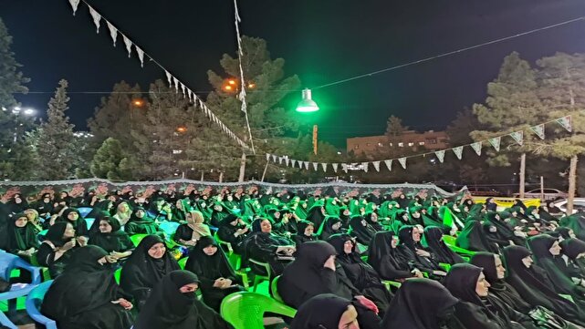 اجتماع اقتدار مردم خاورشهر در آستانه تاسوعای حسینی