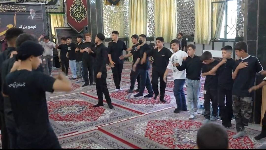 برگزاری مراسم سوگواری حضرت اباعبدالله الحسین(ع) و یاران باوفایش در آذربایجان غربی + تصویر