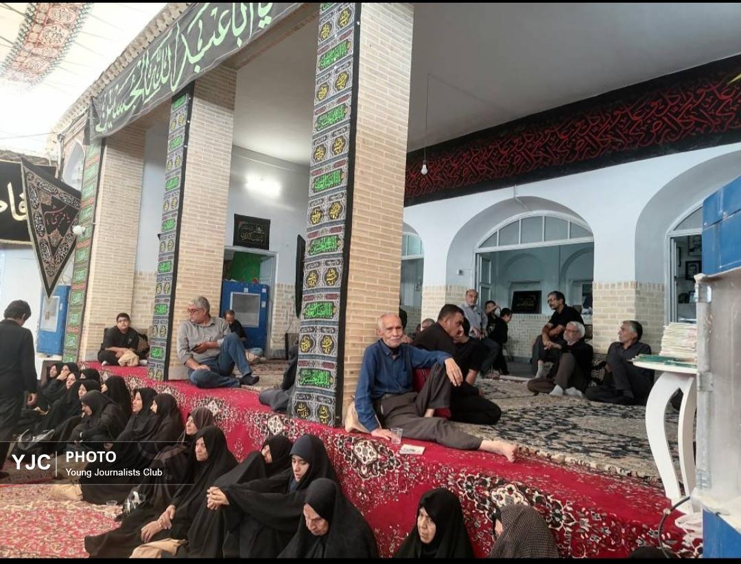 روضه خوانی قدیمی در خانه حسنعلی کرمان