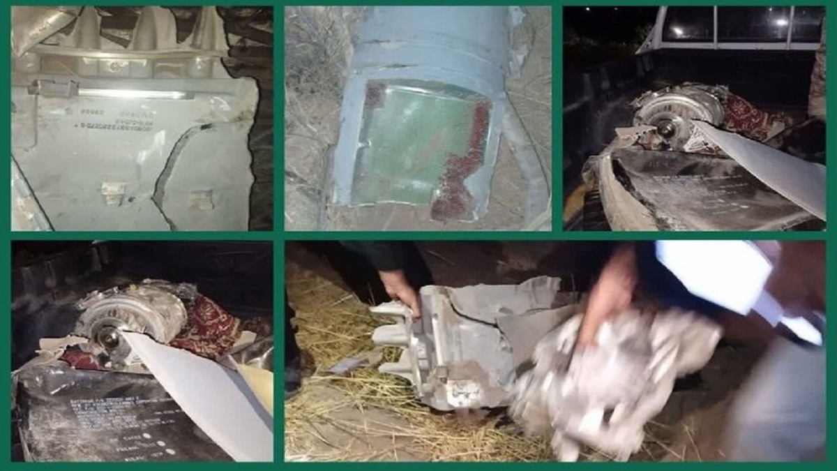 باشگاه خبرنگاران -موشک کروز دشمن در آسمان رودبار جنوب کرمان منهدم شد