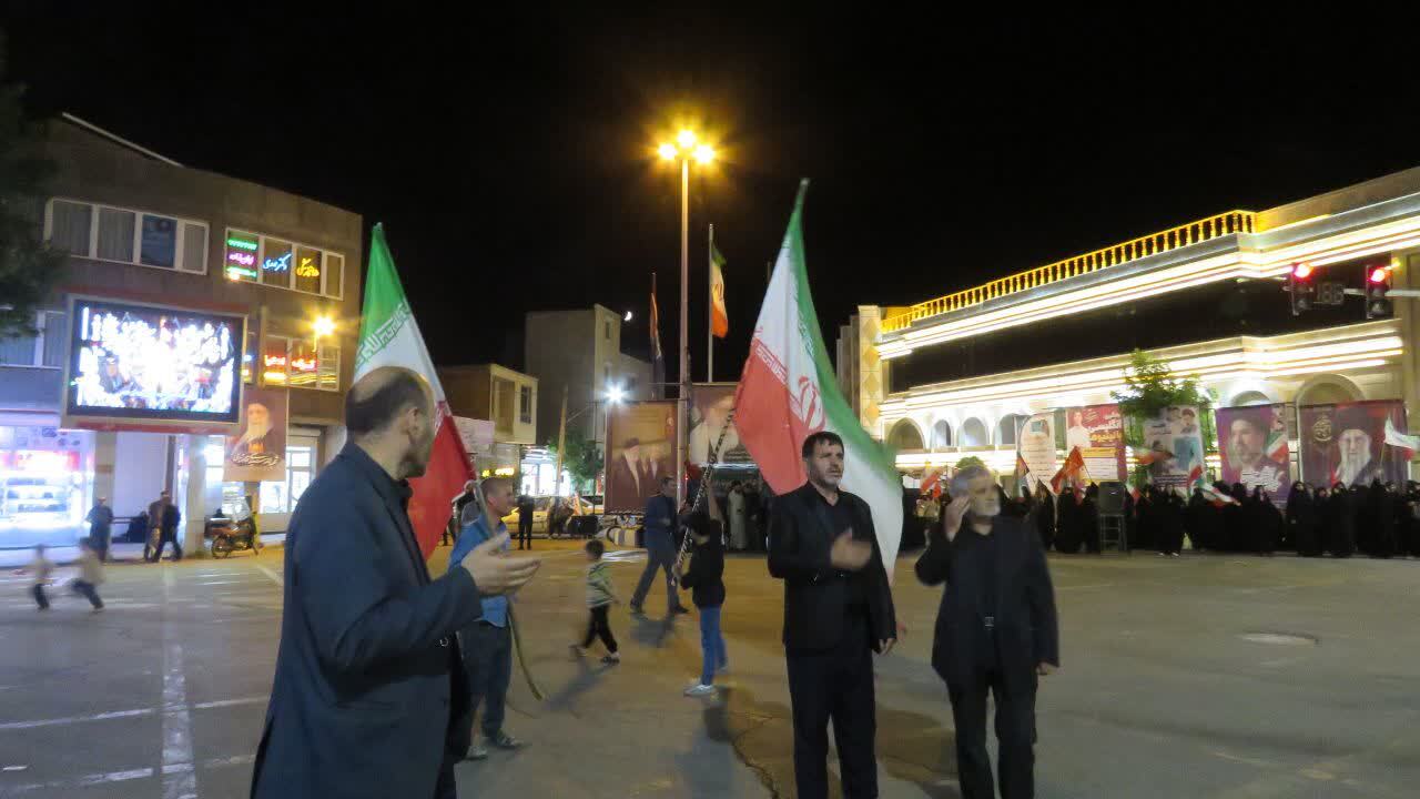 تداوم ایستادگی و مقاومت مردم انقلابی هریس تداوم ایستادگی و مقاومت مردم انقلابی هریس