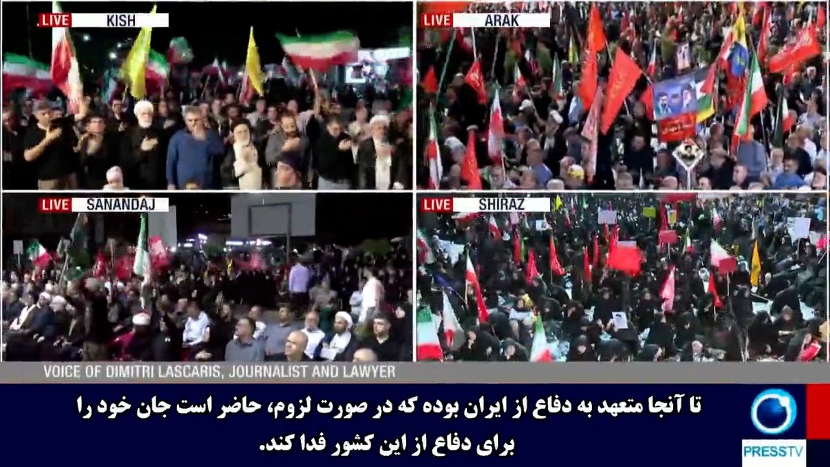 تحلیلگر غربی: ایستادگی ایرانیان امروز خدمتی بزرگ به بشریت است + فیلم