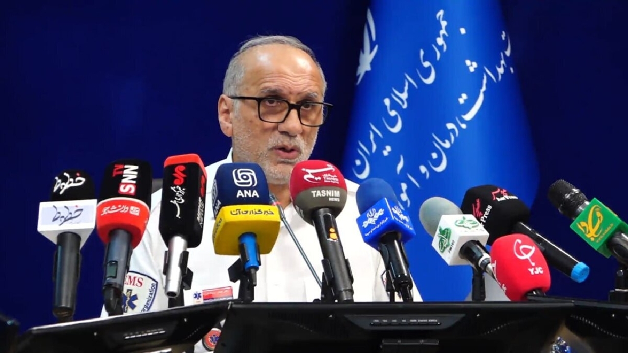 رئیس اورژانس کشور: در جنگ اخیر ۳ امدادگر شهید و ۷۷ نفر مجروح شدند