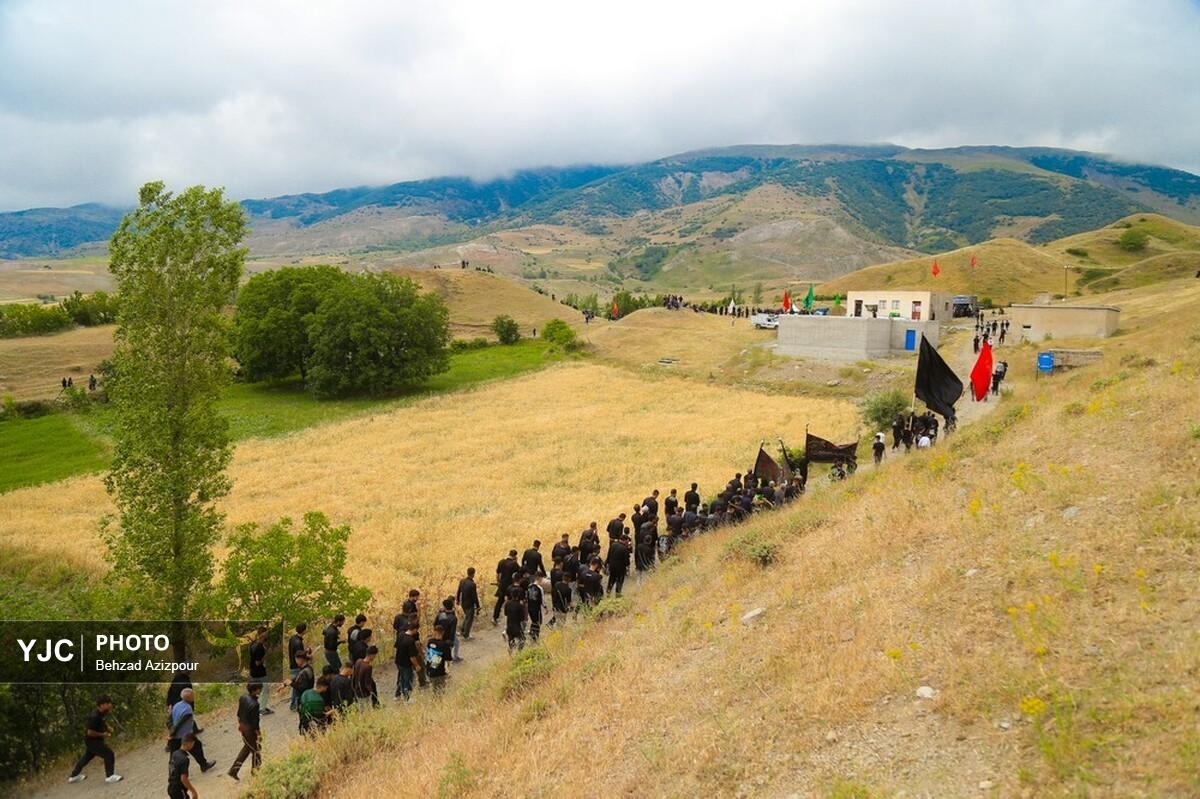 عزاداری عاشورای حسینی در روستای افیل شهرستان اهر