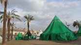 برگزاری آیین خیمه سوزان در طاقانک در روز عاشورا + فیلم
