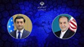 خارجه،امور،وزير،ازبكستان،تلفني