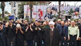 اقامه نماز ظهر عاشورا در رشت+ فیلم