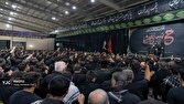 شور عاشورایی در اندیمشک؛ برگزاری مراسم عزاداری روز عاشورا در حسینیه عاشقان ثارالله + فیلم
