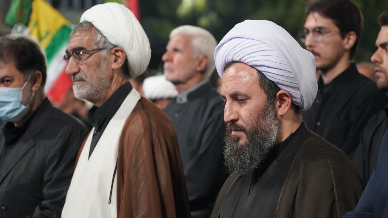 تجمع شبانه مردم انقلابی خوی در خونخواهی امام امت