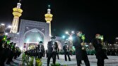 برگزاری مراسم خطبه‌خوانی شب عاشورای حسینی در حرم امام رضا(ع)