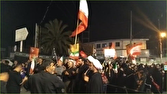 نمایی از اقتدار و مقاومت مردم انقلابی سیمرغ در میدان مقاومت + فیلم