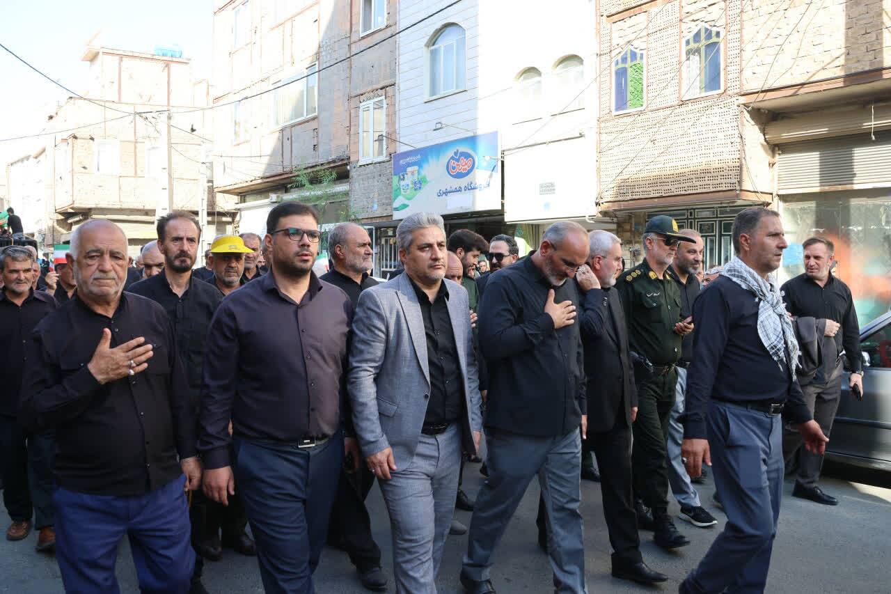 برگزاری حماسه زینبی بانوان بهارستانی