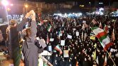 صد و نوزدهمین شب ایستادگی مردم قم در سنگر خیابان