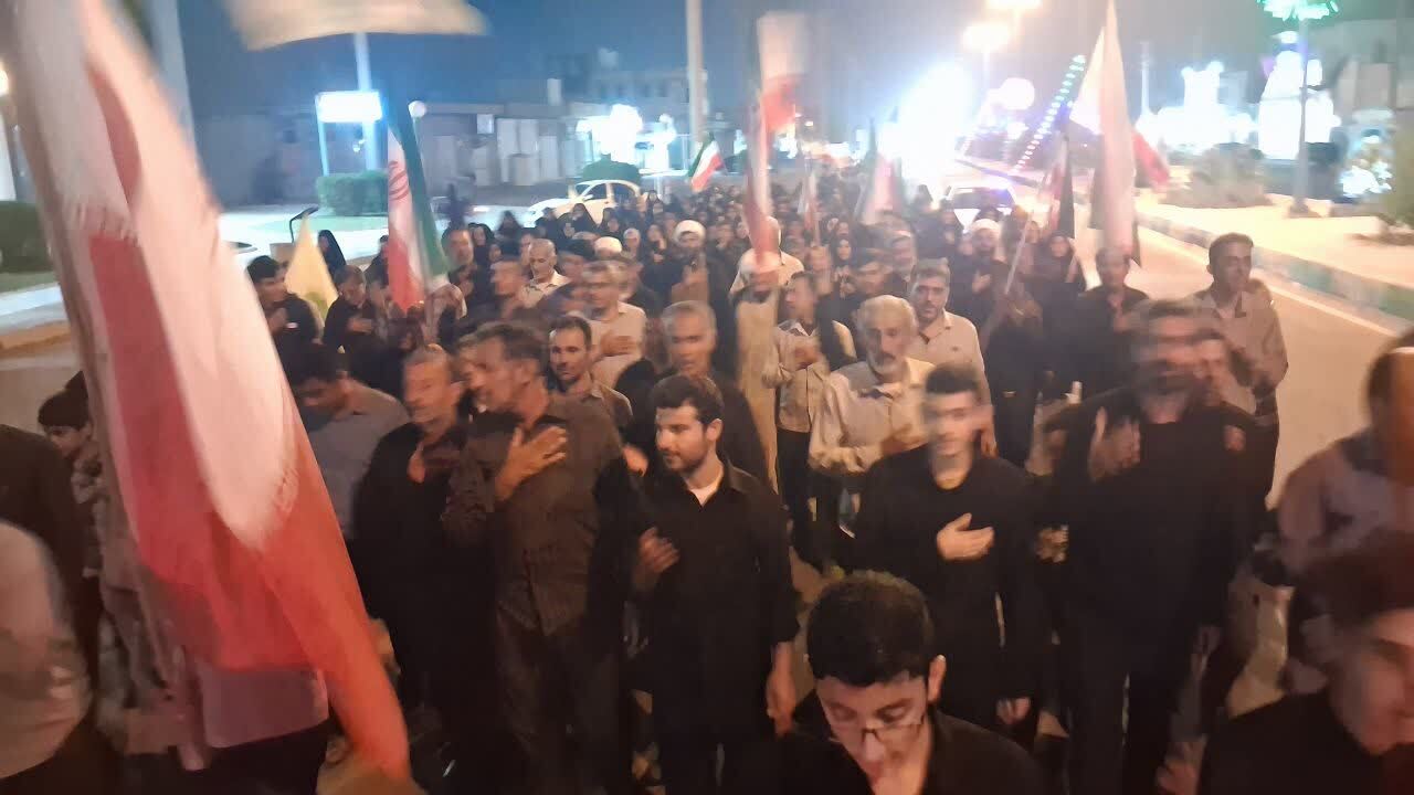 شور و حال حماسی مردم انقلابی آبدان