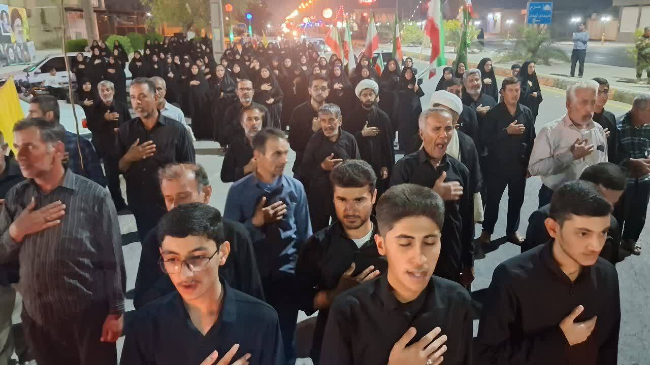 شور و حال حماسی مردم انقلابی آبدان از لنز دوربین شهروندخبرنگار