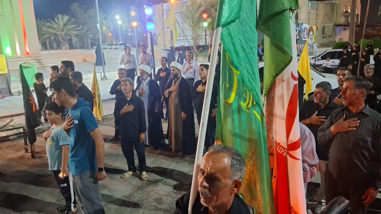 شور و حال حماسی مردم انقلابی آبدان از لنز دوربین شهروندخبرنگار