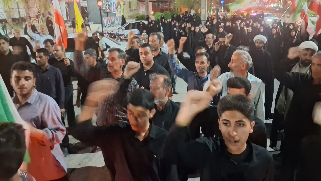 شور و حال حماسی مردم انقلابی آبدان از لنز دوربین شهروندخبرنگار