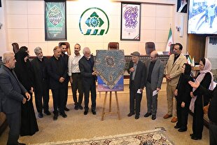 نمایش آثار استاد پرواز در نمایشگاه تکنگارههای شیراز