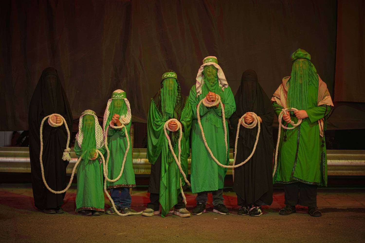 کاروان عزاداری مسجد وحدت تهران به مناسبت ۱۲ محرم