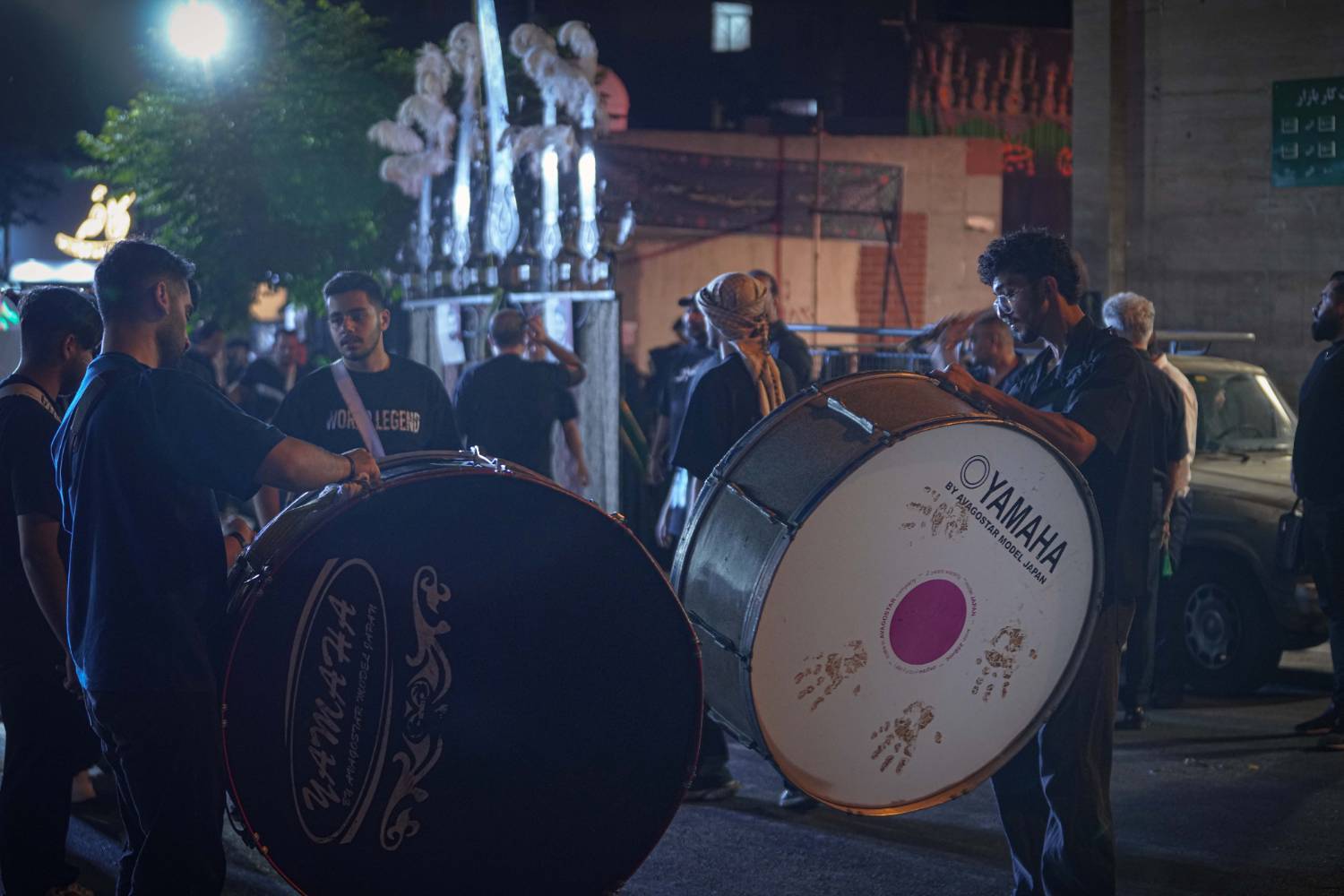 کاروان عزاداری مسجد وحدت تهران به مناسبت ۱۲ محرم