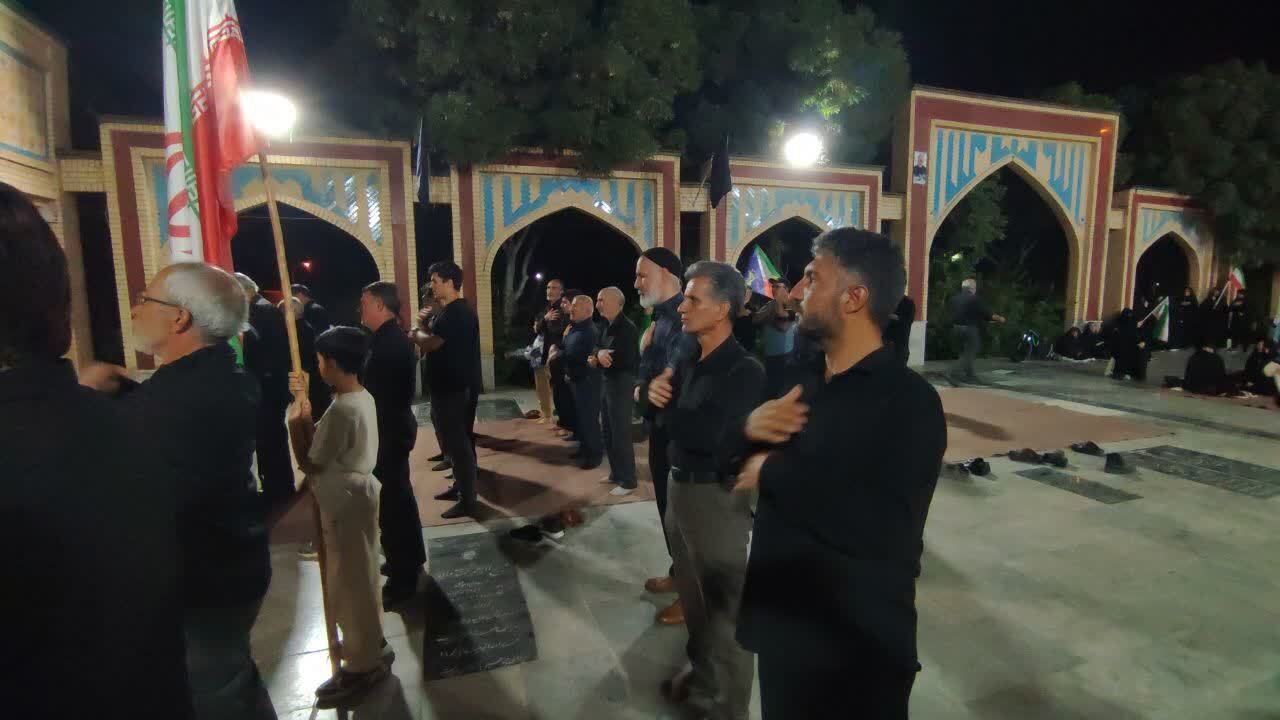 میثاق بی&zwnj;قید و بند با آقای شهید ایران در تجمع مردمی صالح آباد