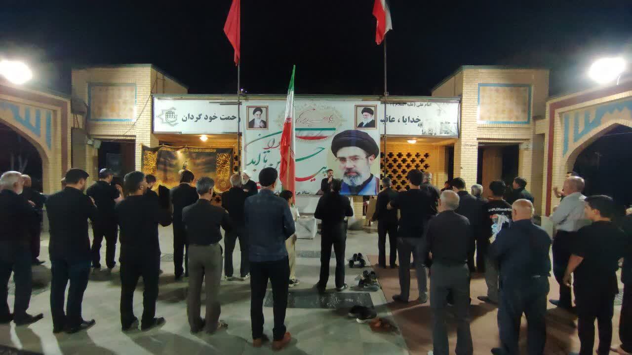 میثاق بی&zwnj;قید و بند با آقای شهید ایران در تجمع مردمی صالح آباد