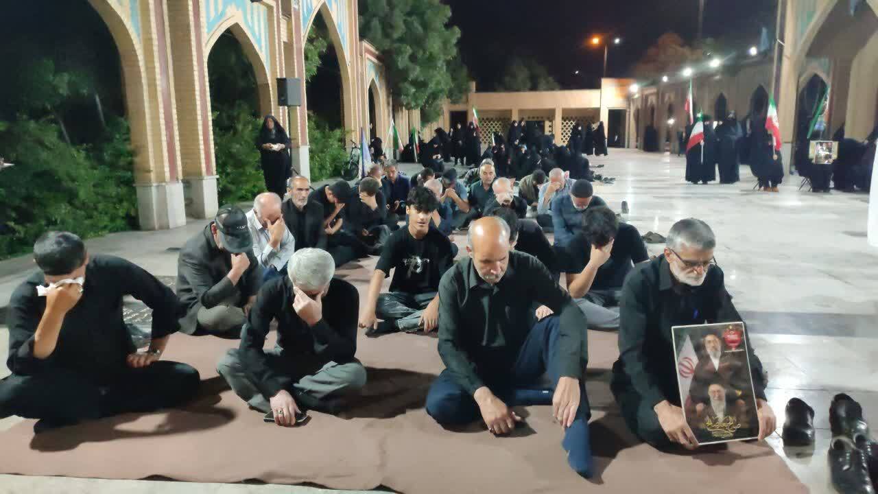 میثاق بی&zwnj;قید و بند با آقای شهید ایران در تجمع مردمی صالح آباد