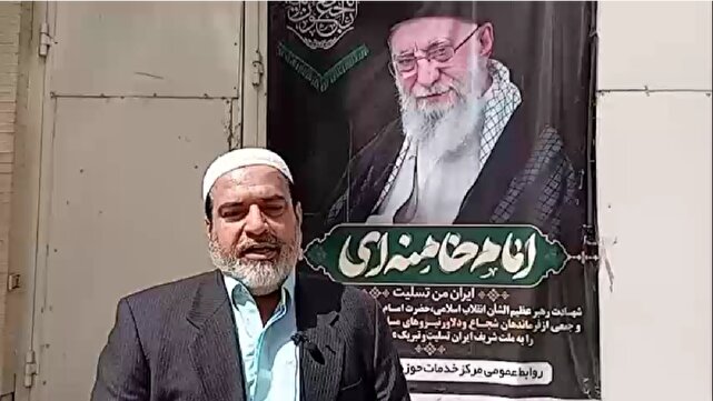خاطره شنیدنی مولوی عبدالغنی دهانی از زمان حضور آقای شهید انقلاب در زاهدان + فیلم
