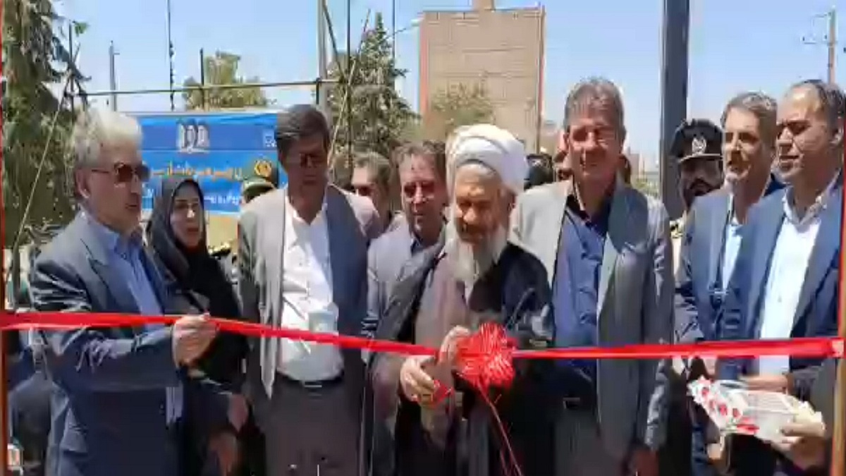 باشگاه خبرنگاران -افتتاح طرح ساماندهی خیابان حافظ در مراغه 