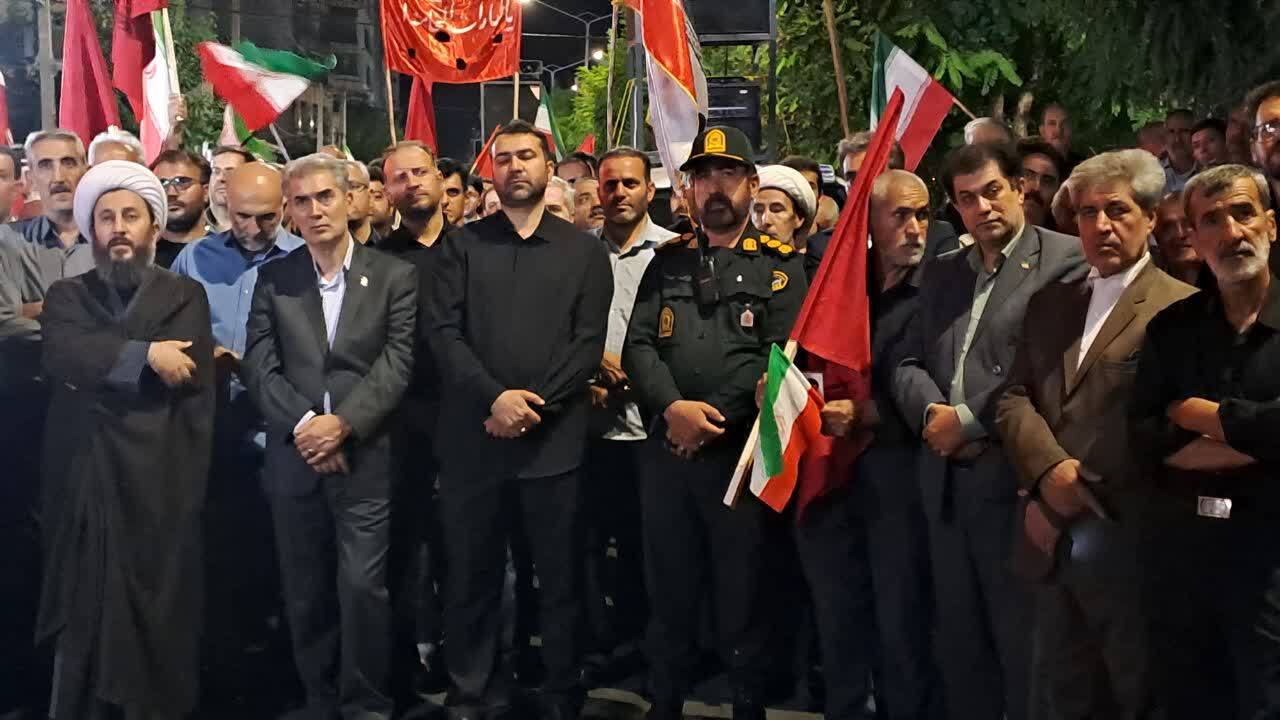 حماسه آفرینی مردم انقلابی خوی در تجمعات اقتدار و مقاومت + عکس