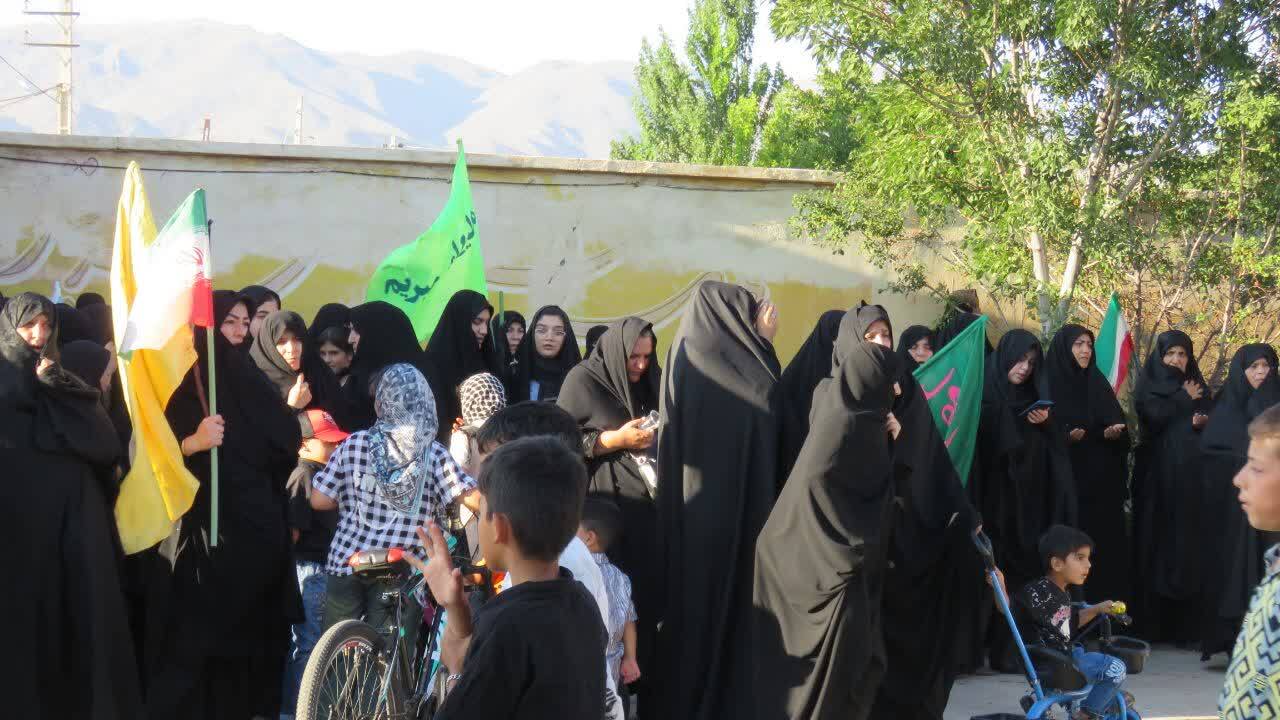 راهپیمایی جاماندگان اربعین حسینی در هریس