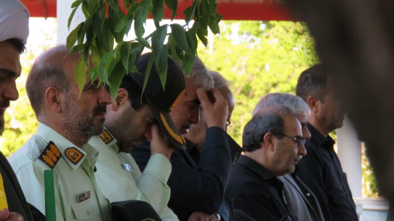 گزارش تصویری از راهپیمایی جاماندگان اربعین حسینی در هریس