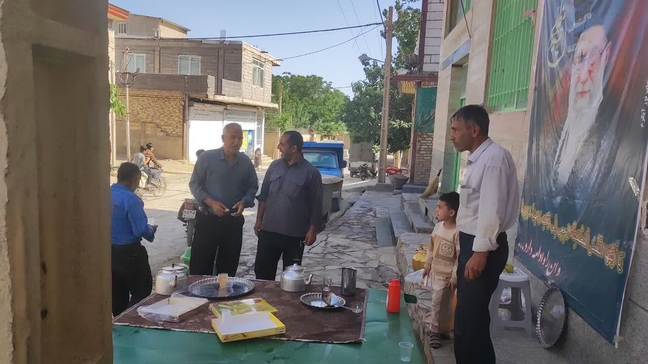 برگزاری پرشور ایستگاه صلواتی در روستای گردشگری توآباد برگزاری پرشور ایستگاه صلواتی در روستای گردشگری توآباد