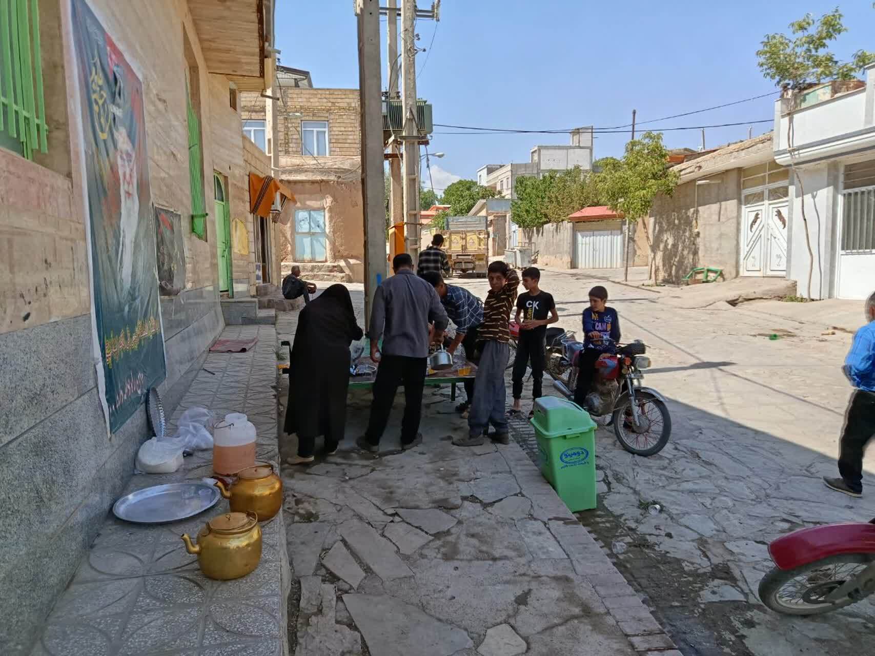 ایستگاه صلواتی در روستای توآباد ایستگاه صلواتی در روستای توآباد