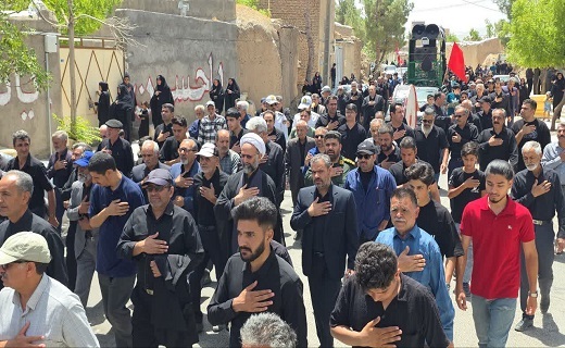 راهپیمایی جاماندگان اربعین حسینی در خراسان جنوبی