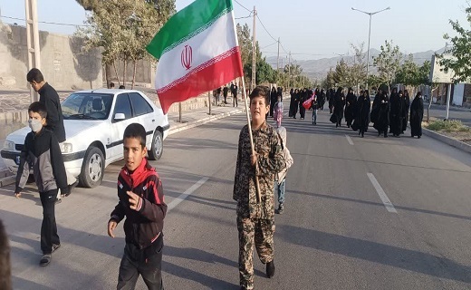 راهپیمایی جاماندگان اربعین حسینی در خراسان جنوبی